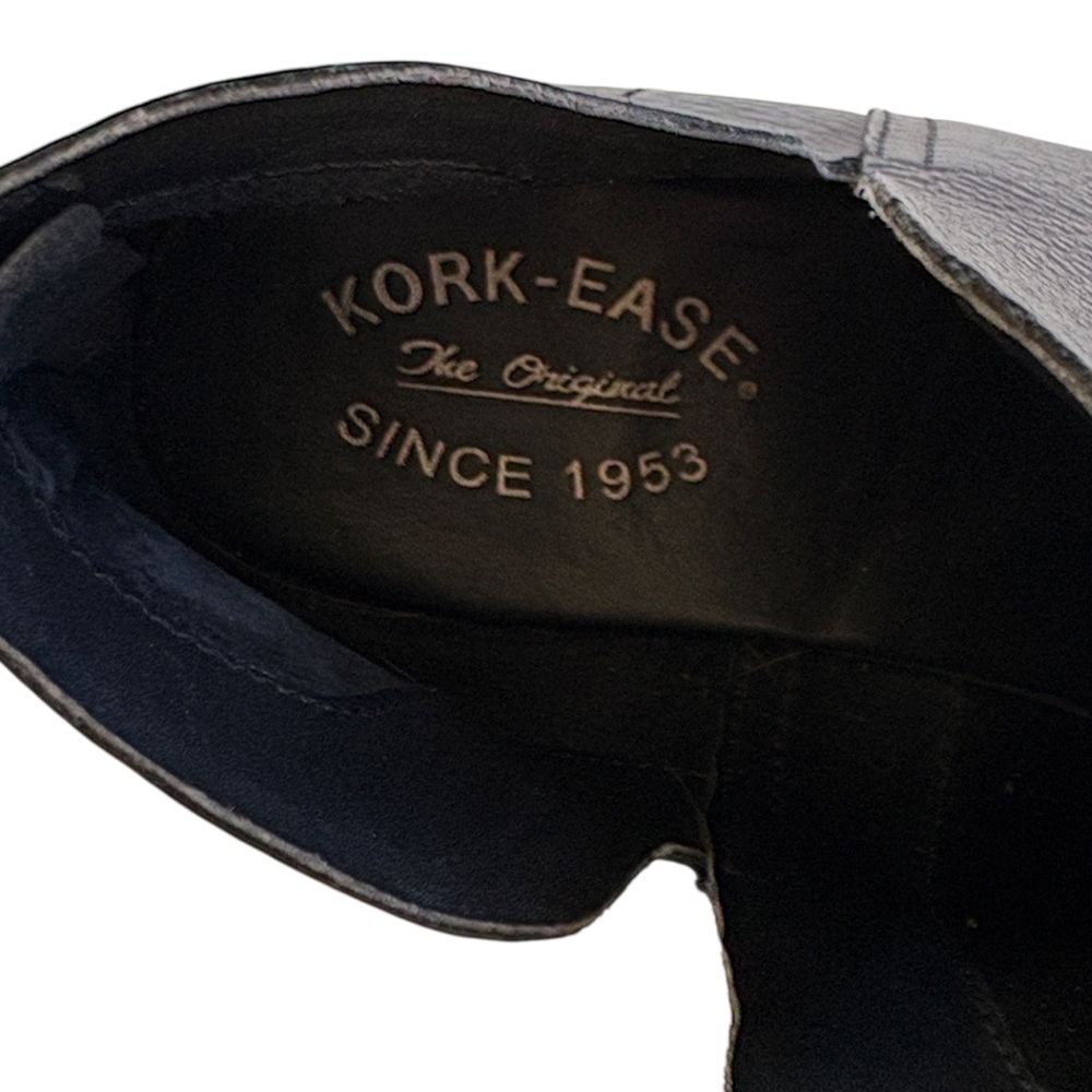 Kork-Ease Leather Renny Booties Black Size 10 Retail $210.00 - Picture 5 of 11
